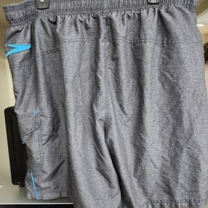 Speedo Charcoal and Teal Shirt